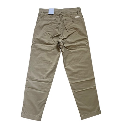 Calvin Klein Men's Comfort Stretch Modern Cut Tailored Fit Cropped Chino Pants - Picture 16 of 39