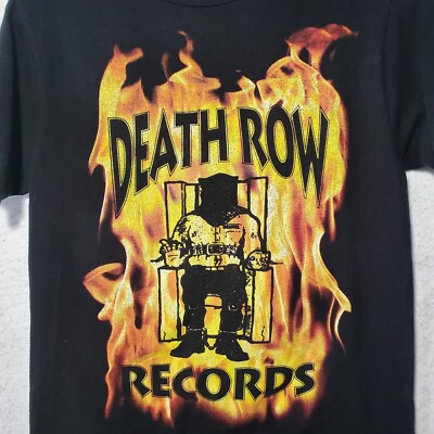 DEATH ROW RECORDS Tシャツ Mサイズ 2005年製 Vintage Death Row Records T-Shirt Sz Small Ripple Junction Rare