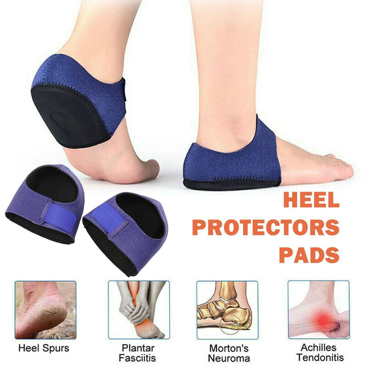 PowerStep Power Heeler Silicone Gel Heel Cups | Relief from Heel Pain