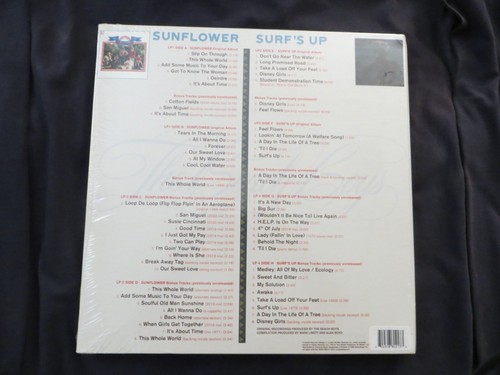 The Beach Boys-"Feel Flows" 4 LP Box,Yellow & Blue Vinyl,Brian Wilson,Sealed - Picture 2 of 4