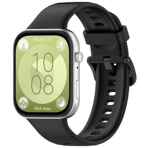 Correa de silicona para muñeca de repuesto para Huawei Watch Fit 3 correa de reloj inteligente deportiva - Imagen 13 de 116