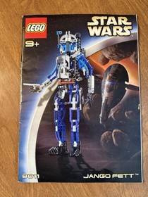LEGO Star Wars: Jango Fett (8011) W/Box/Manual & R2-D2 (8009) W/Manual Complete