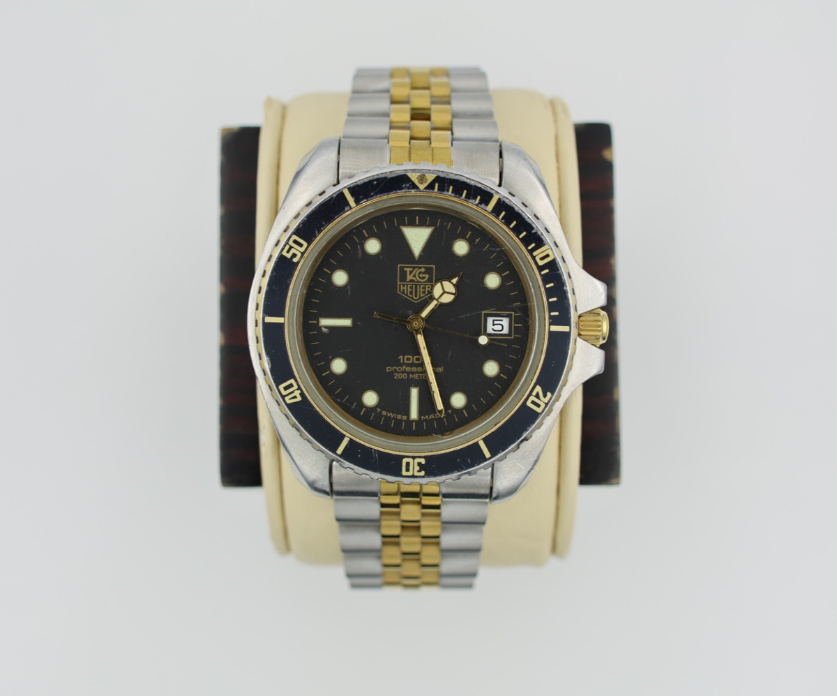 TAG Heuer 980.021 Mens 1000 Series Jumbo Professional Watch Black