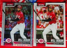 2026 Topps Series 1 Will Benson Sand Glitter Parallel Card #171 With Base 