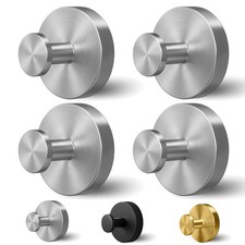 4X Strong Vacuum Suction Cup Hook Shower Towel-Holder Hooks for Bathroom Kitchen