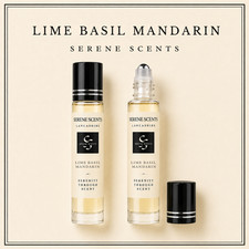 Lime Basil & Mandarin Perfume Oil 10ml Rollerball | Jo Malone Style | Attar