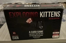 Exploding Kittens NSFW Edition Ages 17+ Adults 2-5 Player Card Game NEW SEALED