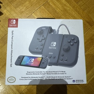 HORI Split Pad Compact Attachment Set Controllers for Nintendo Switch Slate Gray