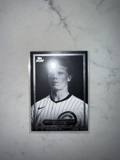 2025 Topps Black and White Prized Portrait Pete Crow-Armstrong #PP2 Chicago Cubs