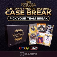 2026 TOPPS FIVE STAR BASEBALL CASE BREAK | #STR001