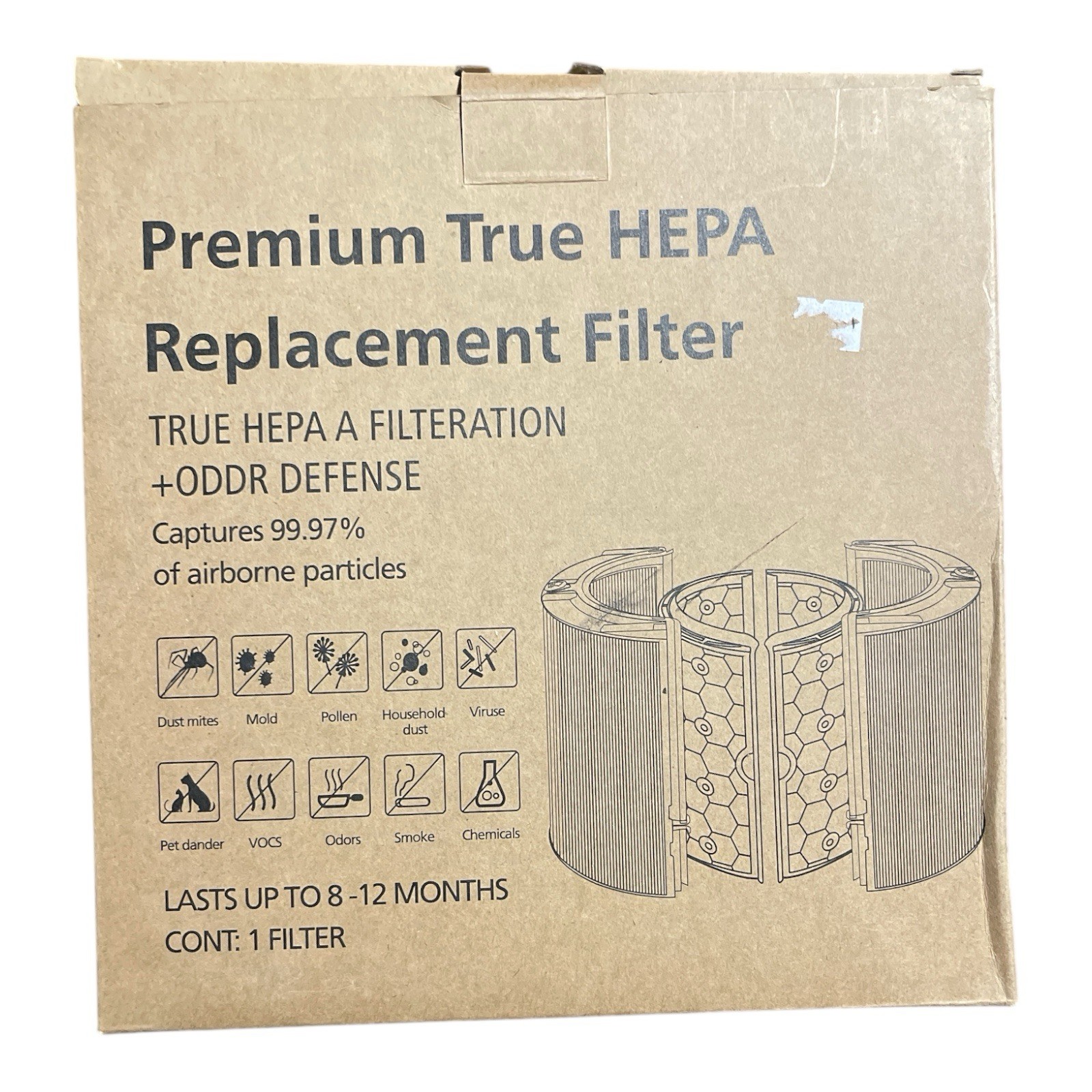 Premium True HEPA Replacement Filter for Dyson Pure Cool