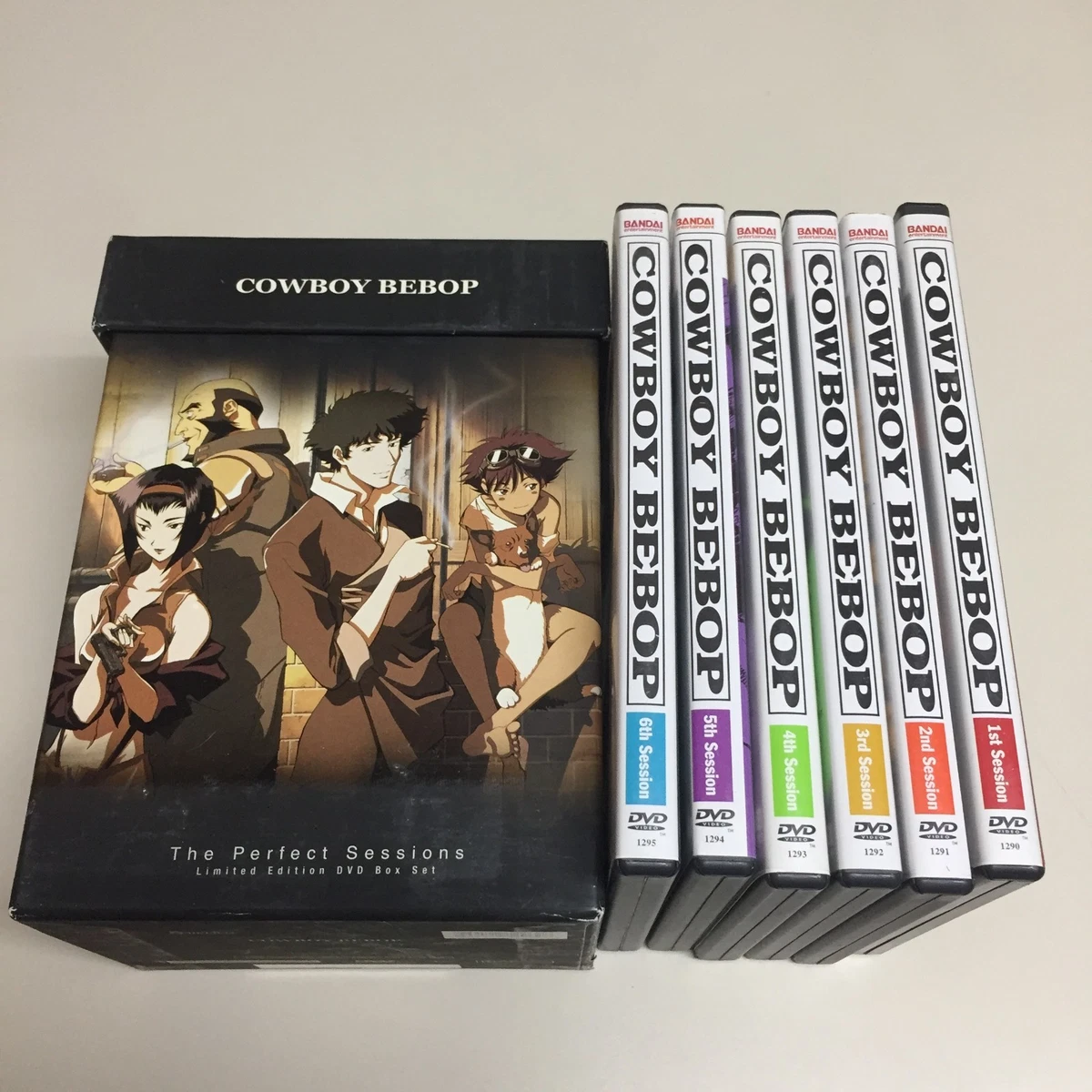 Limited Edition Cowboy Bebop NR Rated DVDs & Blu-ray Discs for