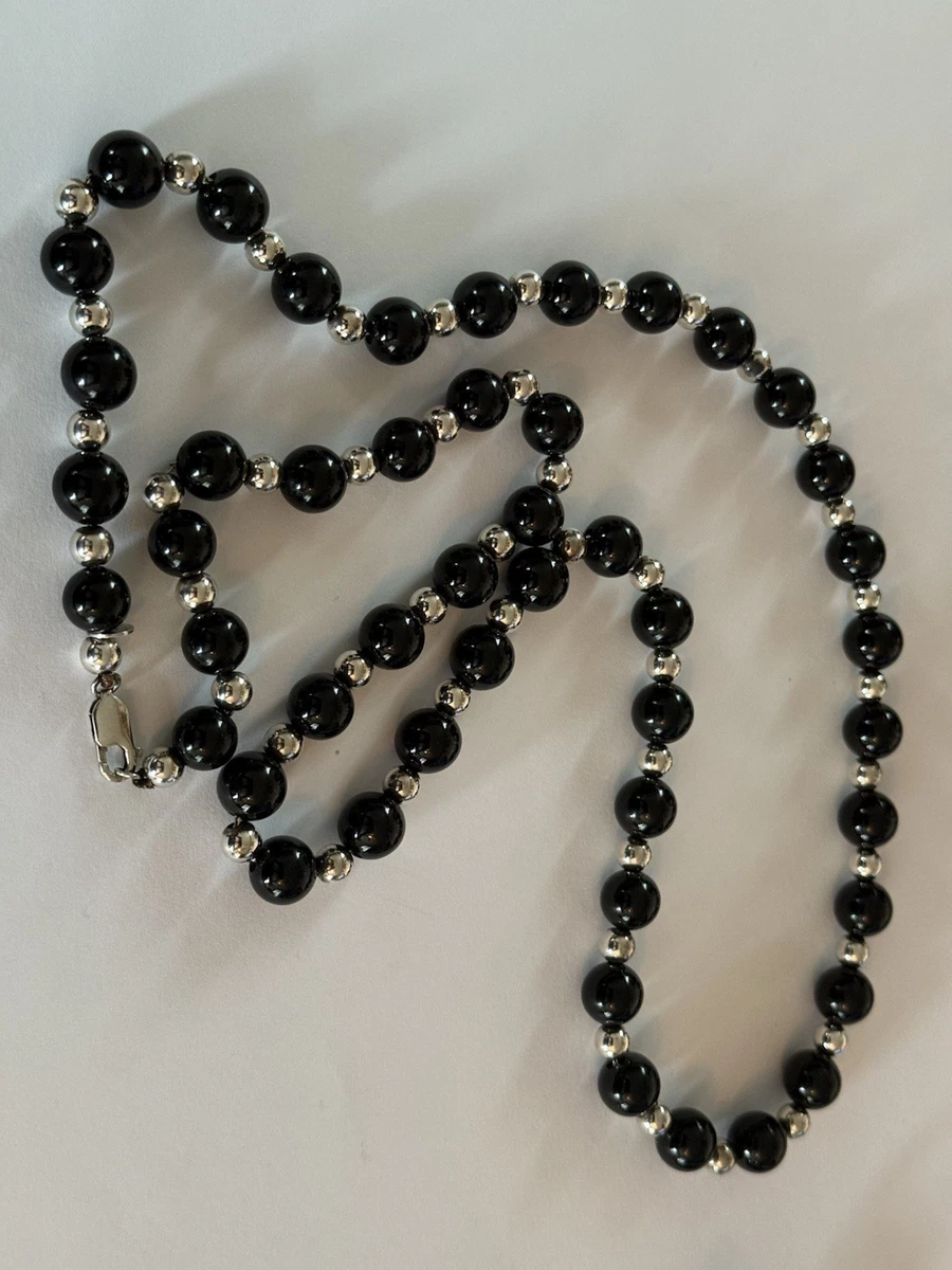 アクセサリー OLD TIFFANY ONYX BALL NECKLACE tiffany onyx necklace products for sale | eBay