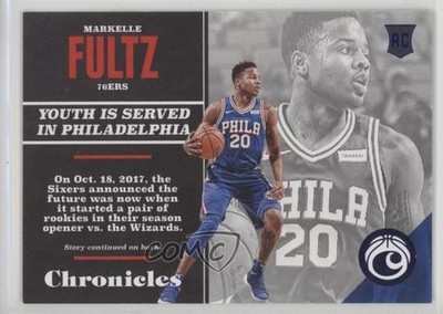 2017-18 Panini Chronicles Rookies Blue 145/199 Markelle Fultz #149 Rookie RC 0f8