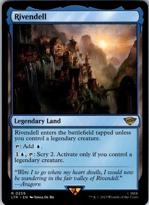 Magic | LTR | Rivendell | 259 | Normal | NM