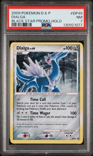Dialga graded PSA 7 for sale on eBay