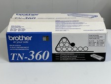 Brother TN-360 High Yield Toner Cartridge New Open Box Sealed Package