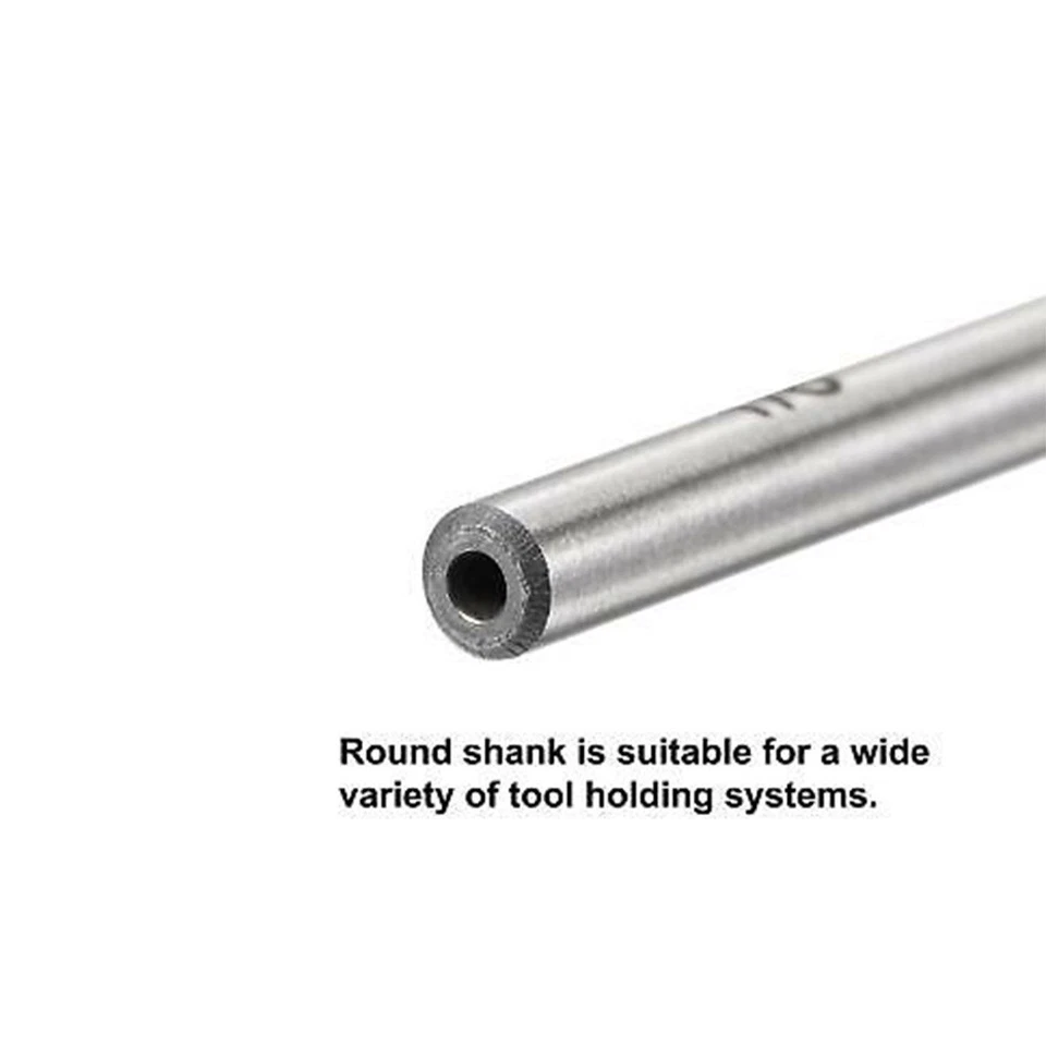 4 Pièces De 1/8 " 3/16 " 1/4 " 5/16 " Chuck Fraise H7 HSS 6 Droit Lame - Photo 4/4