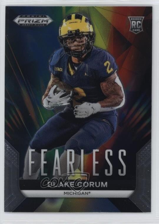 Blake Corum Panini Prizm Draft Picks Fearless #FBC Base