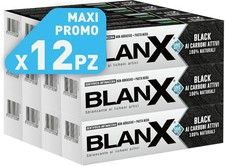 BlanX, Dentifricio Classic Black, Dentifricio con Carbone Attivo Sbiancante, Nat