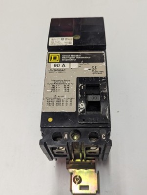 Square D  Circuit Breaker 2P, 90A, Cat# FH26090AC