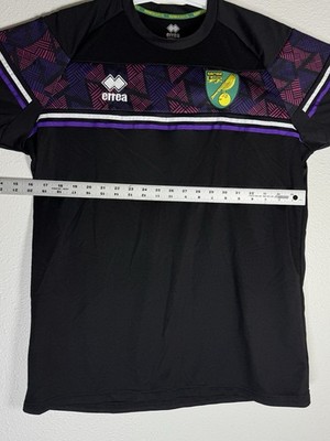 NORWICH CITY 2016 2017 HOME SHIRT FOOTBALL SOCCER JERSEY ERREA MENS SIZE M