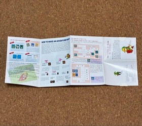 [Map in good condition] The Legend of ZELDA NES The Legend of ZELDA