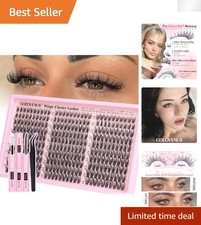 Beginner-Friendly Wispy Lash Clusters Kit - 3...