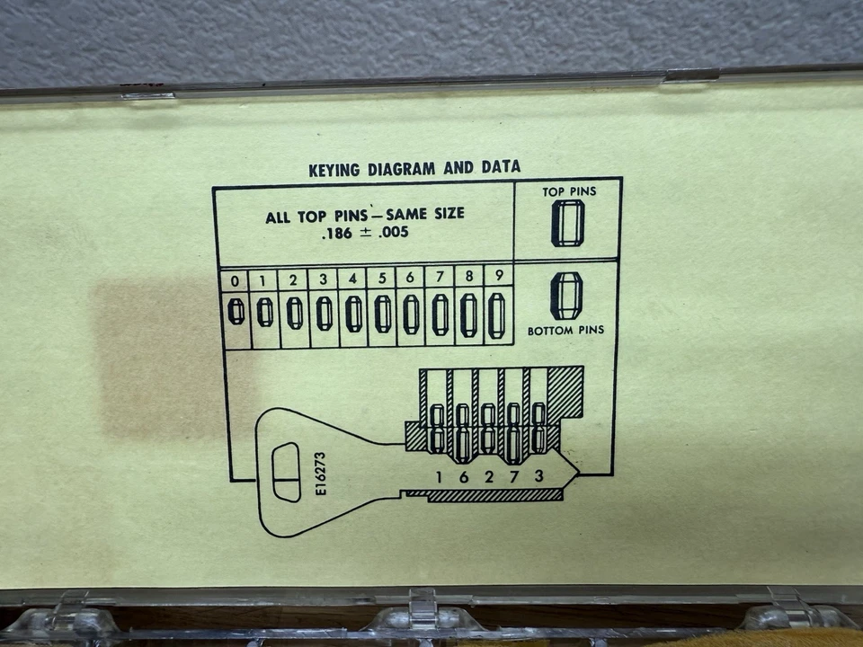 Weiser Lock No #1420 Keying Kit Norris Industries Preowned - Image 3 of 4