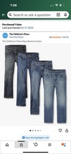 The Children s Place Boy s Bootcut Jeans Size 16