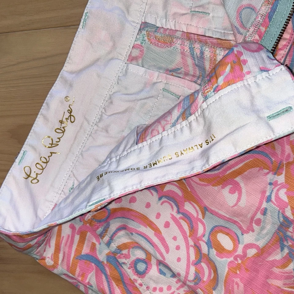 Lilly Pulitzer The Chipper abanico corto mar 9,5” entrepierna para mujer 4 Foto 4 de 4