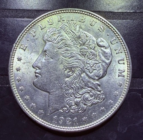 1921-P $1 Morgan Silver Dollar BU Great Details