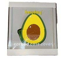 Heyday Silicone Avocado Case for Apple AirPods Pro 1st  2nd Gen Earbuds