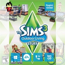The Sims 3 Outdoor Living Stuff Pack DLC for PC Game EA Key Region Free