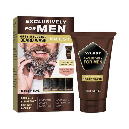 Champú de lavado de barba reductor gris Just For Men Control GX | EE. UU. M8E5 - Imagen 7 de 14