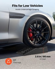 Car Ramps, 2 PCS 20000 lbs GVW Capacity, 2.6 in Lift Height, Portable Low Profil