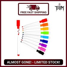 Magnetic Dry Erase Markers 18pcs Fine Tip Multicolor Whiteboard Markers for K...