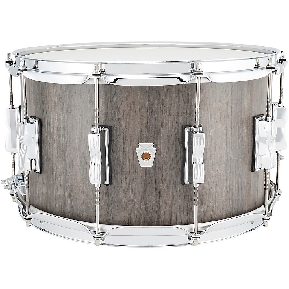 Ludwig Standard Maple Snare Drum - Misty Gray 14 x 8 in&period;