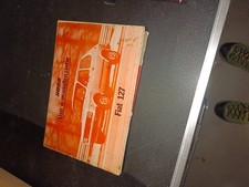 LIBRETTO USO MANUTENZIONE FIAT 127 BERLINA  GIUGNO 1977