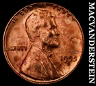1955-S Lincoln Wheat Cent - Choice Gem Brilliant Unc  No Reserve  #K881