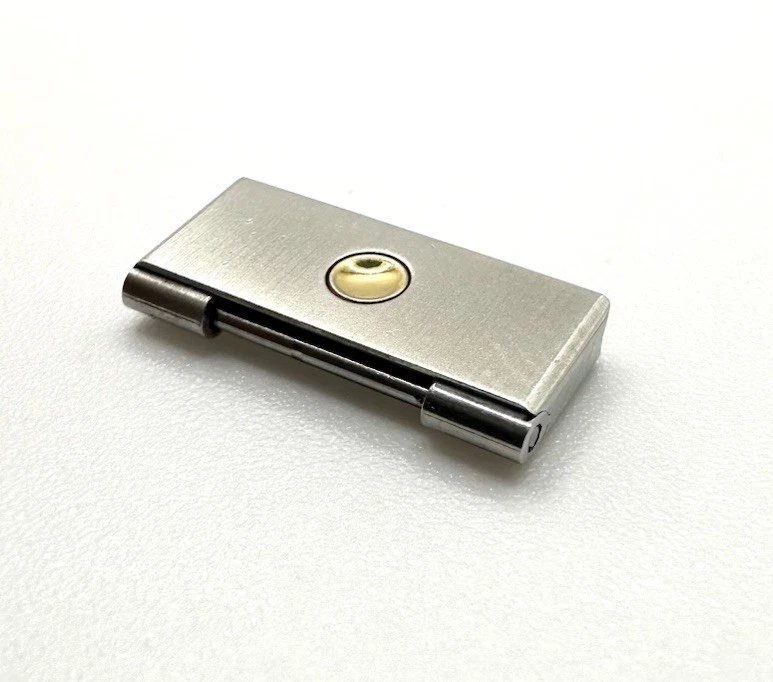 Usado Genuino Vintage Movado Museum 15mm S/S Dos Tonos Eslabón Plano Para Pulsera Foto 4 de 4