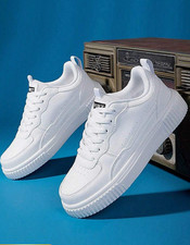 Zapatillas de skate con suela gruesa antideslizantes de Hombre Tenis Zapatillas