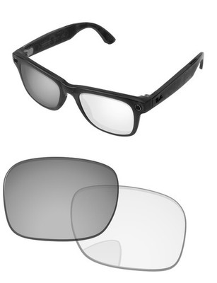 Eclipse Grey Photochromic Replacement Lens For-Ray-Ban Skyler RW4014 (Gen 2) 52m