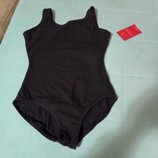 Capezio TB142C Team Basic Black Tank Dance Leotard Intermediate Child Girls LG