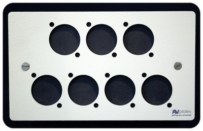 DOUBLE GANG 7X D SHELL BLANK; AVP927 (AVPLATES) Menge X 1