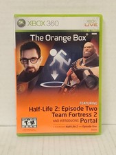 The Orange Box Half Life 2 (Xbox 360, 2007) Complete w/Manual Tested Free Ship