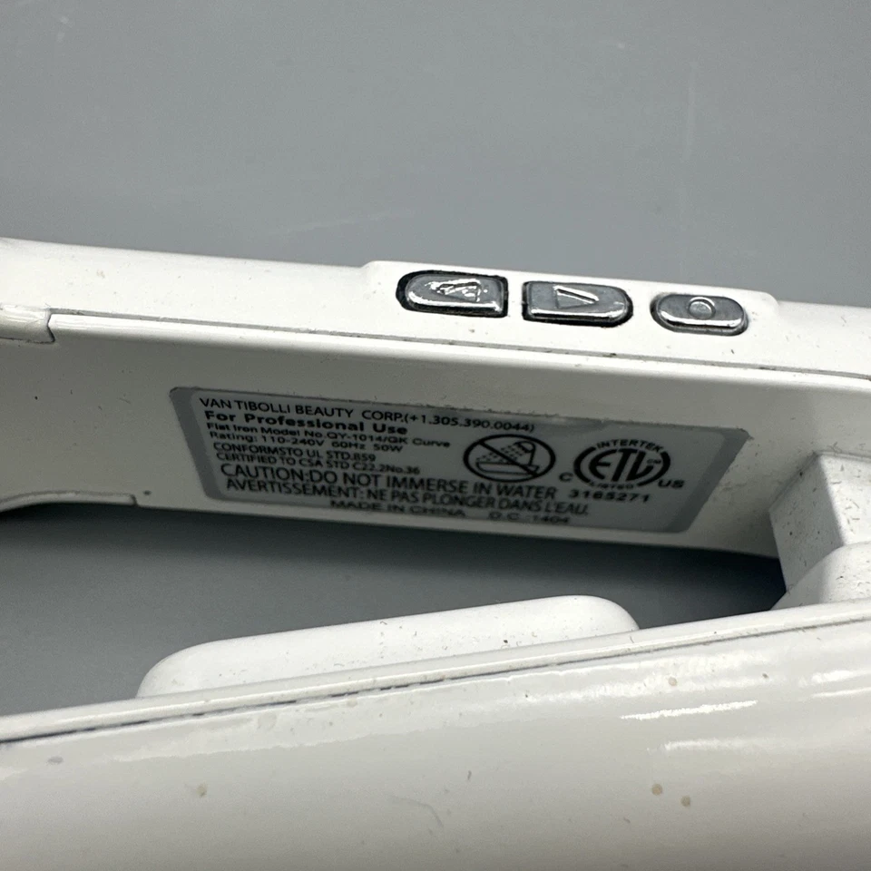 Plancha GK Hair Professional Curve QY-1014 descontinuada rara probada funcionando Foto 3 de 3