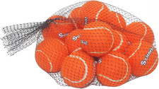 Tennis Balls for Dogs - Squeaky Bouncy Ball Toys 2.5 Inches 12 Pack for Indoor P