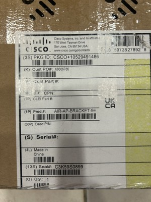 #ad Cisco AIR AP BRACKET 9= $120.00