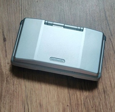 Nintendo DS Classic Handheld Konsole silber *gereinigt &getestet*neues Gehäuse  